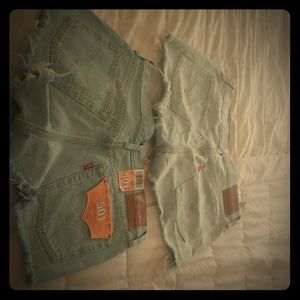 Levis Jean shorts